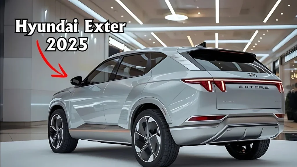 Hyundai Exter 2025 showcasing premium Korean SUV design with modern styling elements