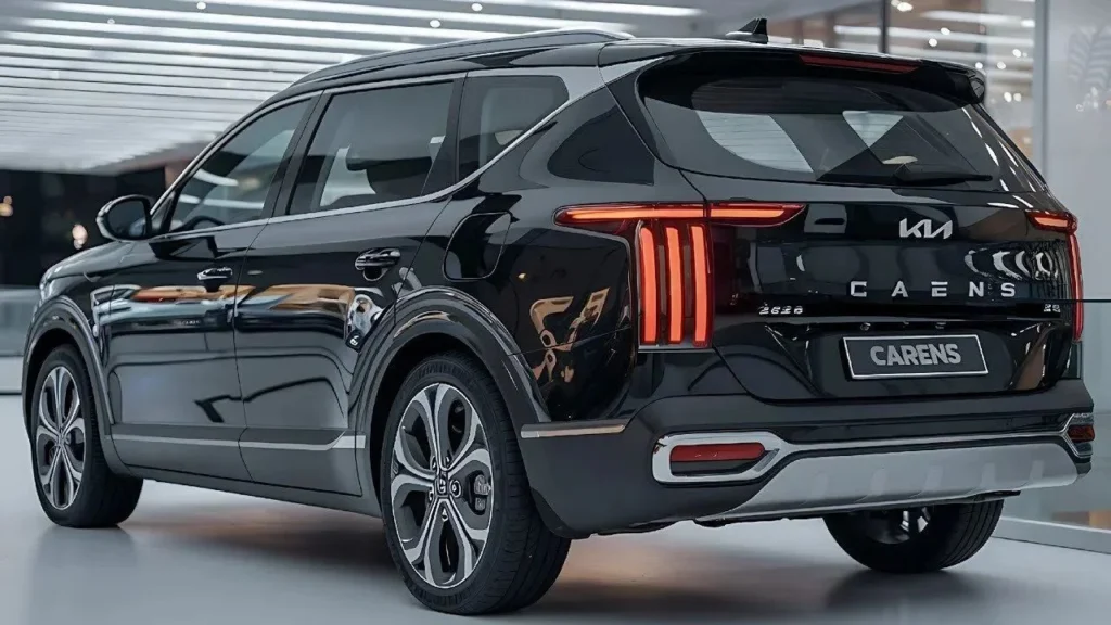 Kia Carens 2025 exterior showing spacious 7-seater MPV design with premium Korean styling