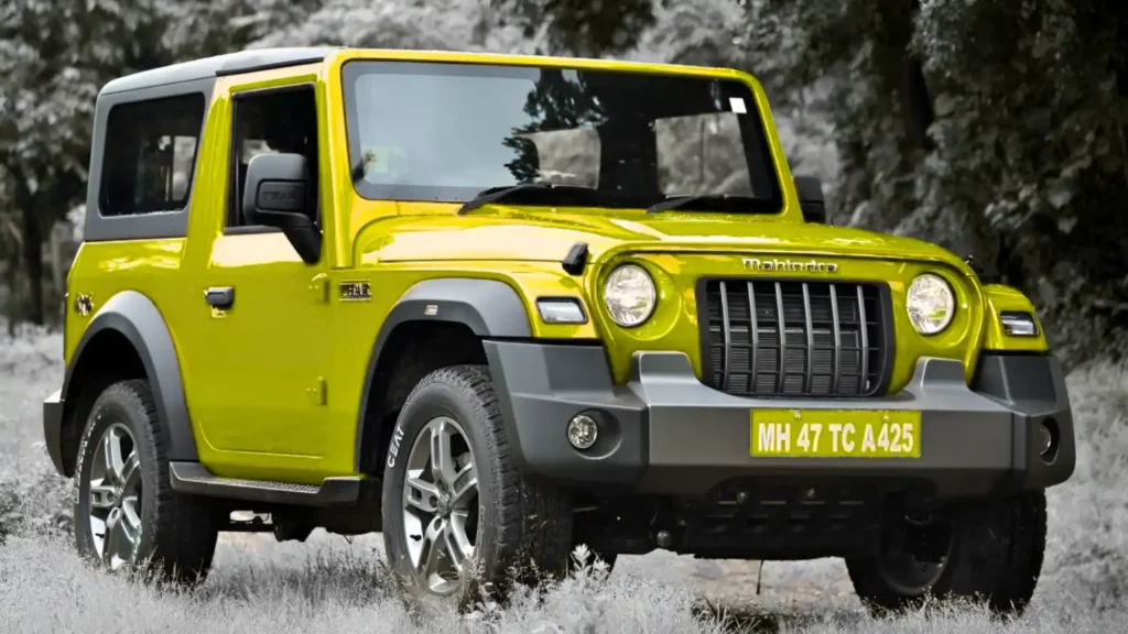 Mahindra Thar 2025 off-road adventure showing 4x4 capability and rugged design